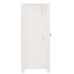 vidaXL Buffets 2 Pièces blanc 40x35x80 cm bois massif de pin