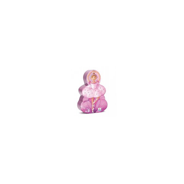 Puzzle silhouette 36p la Ballerine a la Fleur