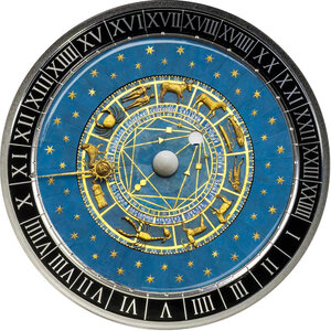 Monnaie PADUA ASTRONOMICAL CLOCK City Hall Clocks 1 Oz Argent 5€ Euro Malta 2026