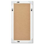 vidaXL Miroir mural style baroque 100x50 cm blanc