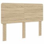 vidaXL Tête de lit Chêne Sonoma 140 cm Bois d'ingénierie