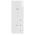 vidaXL Ensemble de Meubles 2 Pièces 66 x 34 5 x 90 cm Bois d'ingénierie