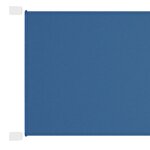 vidaXL Auvent vertical Bleu 250x270 cm Tissu oxford