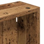 vidaXL Armoire murale de salle de bain Bois ancien 20 x 14 x 70 cm