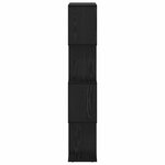 vidaXL Bibliothèque Noir 70 x 24 x 129 cm Bois d'ingénierie