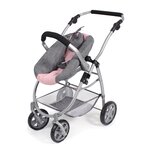 Bayer Chic 2000 637-15 - La poussette combinée pour poupée 3 en 1 EMOTION "ALL IN" - Coloris 15