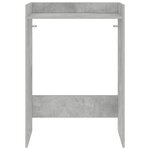 vidaXL Armoire pour machine à laver Béton 67 5 x 48 x 97 cm