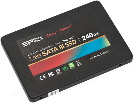 Disque Dur SSD Silicon Power S55 - 240 Go S-ATA