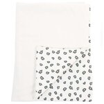 CHILDHOME Couverture pour bébé 100x80 cm Jersey Léopard