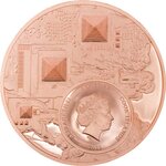 Pièce de monnaie en Cuivre 1 Dollar g 50 Millésime 2022 Legacy Pharaohs LEGACY OF THE PHARAOHS (PRÉCOMMANDE)