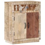 vidaXL Buffet 60x30x75 cm Bois de manguier massif