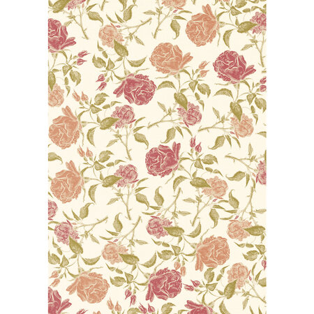 Papier patch Rose B 3 feuilles