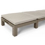 Allibert chaise longue daytona cappuccino 221623
