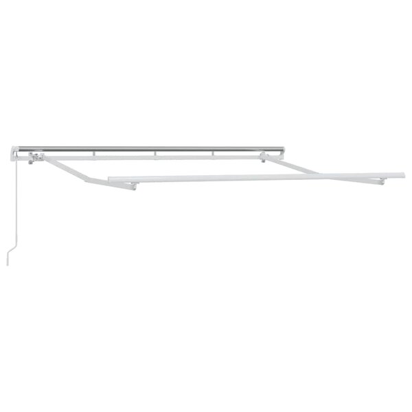 vidaXL Cadre de auvent Blanc 3 x 2 m Métal