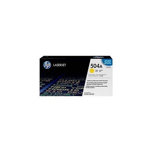 Hp 504a toner jaune ce252a