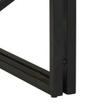 vidaXL Table basse multicolore 100x100x35 cm bois récupération massif