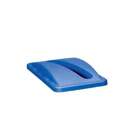 Couvercle pour Slim Jim 60 ou 87 L pour papier Bleu RUBBERMAID