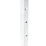 vidaXL Tente de réception pliable Blanc 3x3 m