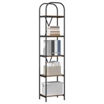 vidaXL Étagère Bois ancien 40 x 30 x 183 cm Bois d'ingénierie