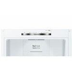 Bosch kgn36vwed - réfrigérateur combiné pose-libre - 324l (237+87) - froid ventilé - classe a++ - 60x186cm - blanc