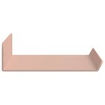 vidaXL Étagère flottante 4 Pièces Rose 30 x 9 x 2 5 cm Acier