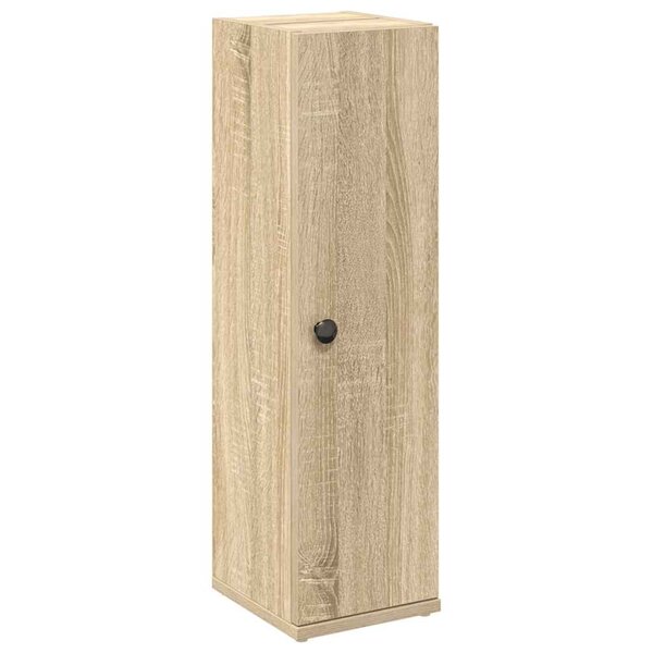 vidaXL Meuble de salle de bain avec porte-rouleau chêne sonoma