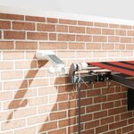 vidaXL Auvent Rétractable avec orange et marron 450 × 350 cm tissu