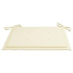 vidaXL Chaises pliables d'extérieur lot de 2 et coussins Bois d'acacia