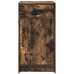 vidaXL Buffet Chêne fumé 40 x 40.5 x 75 cm Bois d'ingénierie