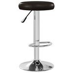 vidaXL Tabourets de bar lot de 2 marron similicuir