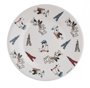 Assiette a dessert - Doggy in paris