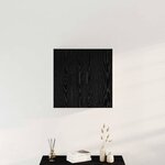 vidaXL Meuble mural Chêne noir 60 x 31 x 60 cm Bois d'ingénierie