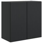 vidaXL Armoire Murale Noir 59 x 31 x 60 cm Bois d'ingénierie