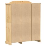 vidaXL Garde-robe Corona 151 5x52x186 cm bois de pin massif