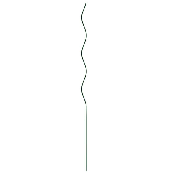 vidaXL Soutien de plante 5 pc Vert 110 x 0.6 x 0.6 cm Acier