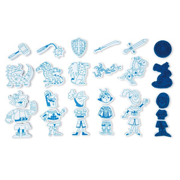 Coffret 30 tampons warriors stampinoo
