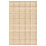 vidaXL Vitrine de collection en bois avec 90 compartiments