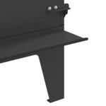 vidaXL Réchaud de Camping Noir 35 x 50 x 60 cm Acier laminé à froid