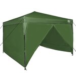 vidaXL Tente à auvent pop-up Vert 300 x 300 cm tissu