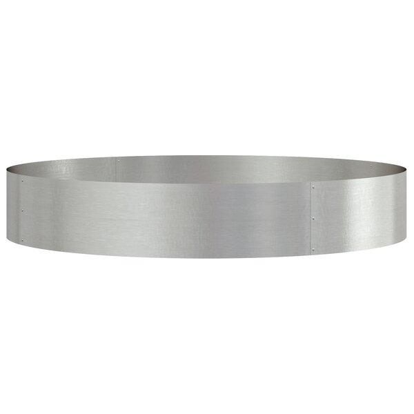 vidaXL Jardinière 120x120x20 cm en inox