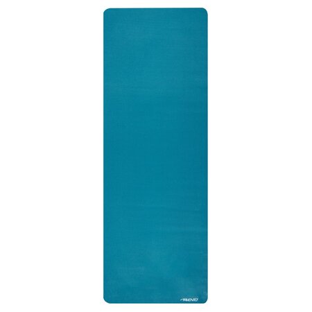 Avento tapis de fitness/yoga basique bleu