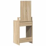 vidaXL Coiffeuse Chêne Sonoma 50 x 41 x 140 cm Bois d'ingénierie