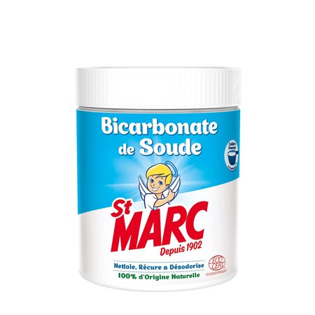 Bicarbonate de Soude Nettoyant Multi-Usage 100% d'Origine Naturelle 500 g ST MARC