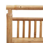 vidaXL Étagère Murale avec étagère Marron 40 x 13 x 44 cm Bambou