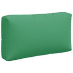 vidaXL Coussins de palette lot de 3 vert tissu