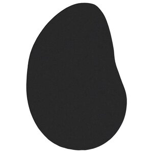 vidaXL Tapis Noir 120 x 170 cm Polyester