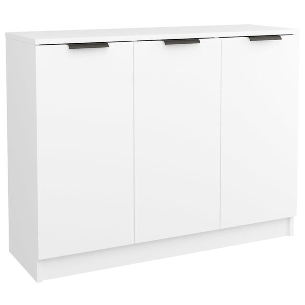 vidaXL Buffet Blanc 90 5x30x70 cm Bois d'ingénierie