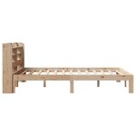 vidaXL Cadre de lit avec tête de lit 160x200 cm bois de pin massif