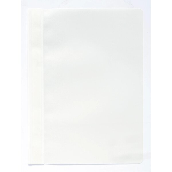 Chemise De Présentation À Lamelles Polypropylène Standard - A4 - Blanc - Exacompta
