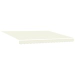 vidaXL Auvent rétractable automatique crème 400x300 cm